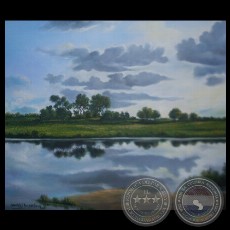 CONTRALUZ, 2015 - Óleo de MARTÍN LUIS VALLEJOS